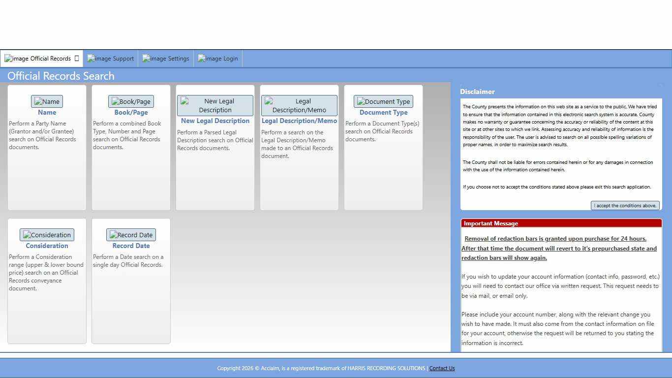 Horry County Records Search
